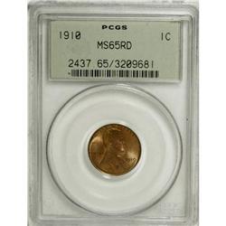 1910 1C Red MS65 PCGS