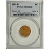 Image 1 : 1911-D 1C Red MS64 PCGS