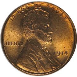 1914 1C Red MS64 PCGS