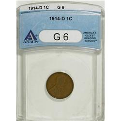 1914-D 1C G6 ANACS