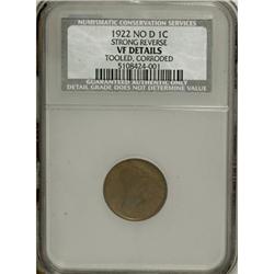1922 No D 1C Strong Reverse VF20 CSN