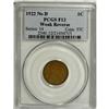 Image 3 : 1922 No D 1C Weak Reverse F12 PCGS