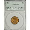 Image 1 : 1926 1C Red MS66 PCGS