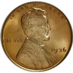 1936 1C Red MS67 PCGS