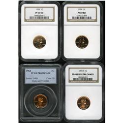 1955 1C Red PR67 NGC