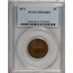 1871 2C VF30 ANACS