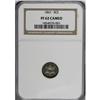 Image 1 : 1861 3CS Cameo PR62 NGC