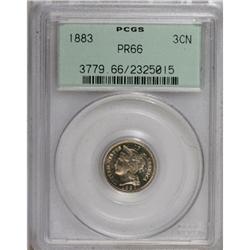 1883 3CN PR66 PCGS