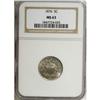 Image 1 : 1876 5C MS63 NGC