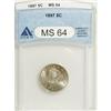 Image 1 : 1897 5C MS64 ANACS
