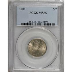 1901 5C MS65 PCGS