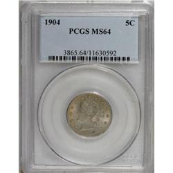 1904 5C MS64 PCGS
