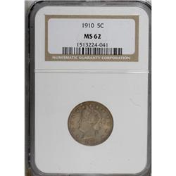 1910 5C MS62 NGC