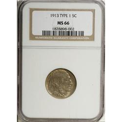 1913 5C Type One MS66 NGC