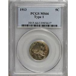 1913 5C Type One MS66 PCGS