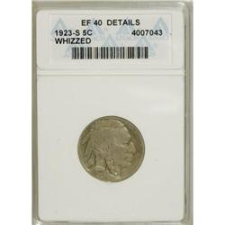 1923-S 5C XF40 ANACS