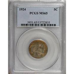 1924 5C MS65 PCGS