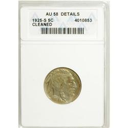 1925-S 5C AU58 ANACS
