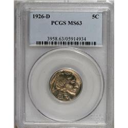 1926-D 5C MS63 PCGS