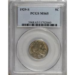 1929-S 5C MS65 PCGS