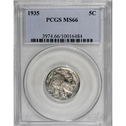 1935 5C MS66 PCGS
