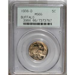 1938-D 5C MS66 PCGS