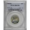 Image 1 : 1943-D 5C Full Steps MS67 PCGS