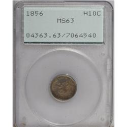 1856 H10C MS63 PCGS