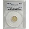 Image 3 : 1867-S H10C AU58 PCGS