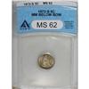 Image 1 : 1872-S H10C Mintmark Below Bow MS62 ANACS