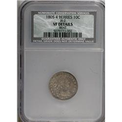 1805 10C 4 Berries VF20 CSN
