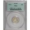 Image 1 : 1872 10C PR63 PCGS