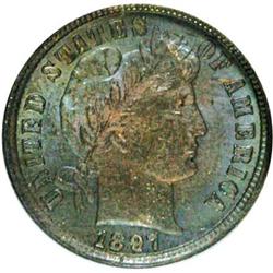 1897 10C MS64 NGC