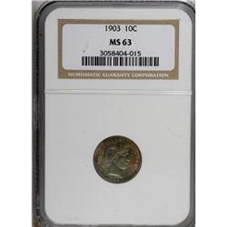 1903 10C MS63 NGC