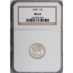 1909 10C MS64 NGC