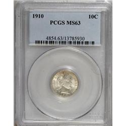 1910 10C MS63 PCGS