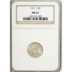 1911 10C MS64 NGC