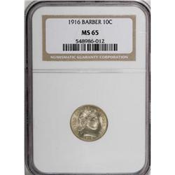 1916 10C MS65 NGC