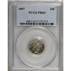 1897 10C PR64 PCGS