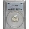 Image 1 : 1919 10C Full Bands MS64 PCGS