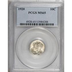 1920 10C MS65 PCGS
