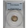 Image 1 : 1924-D 10C Full Bands MS64 PCGS