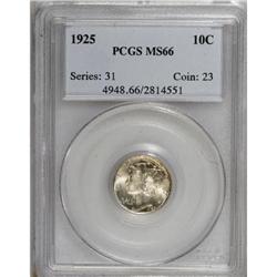 1925 10C MS66 PCGS