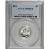 Image 1 : 1935 10C Full Bands MS66 PCGS