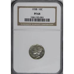 1938 10C PR64 NGC
