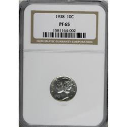 1938 10C PR65 NGC