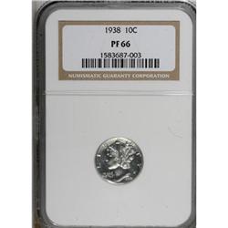 1938 10C PR66 NGC