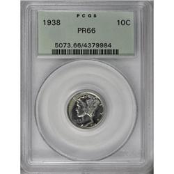 1938 10C PR66 PCGS