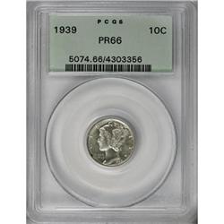 1939 10C PR66 PCGS