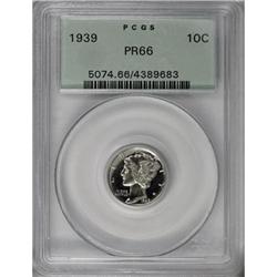 1939 10C PR66 PCGS